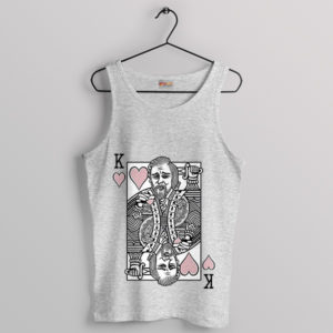 Cry Leo DiCaprio King Cards Sport Grey Tank Top