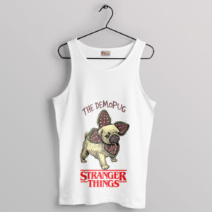 Cute Demogorgon Face Pug Puppies Tank Top