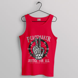 DC Comic Peacemaker Justice For All Tank Top