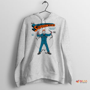 DC Superman Michael Myers Halloween Sport Grey Hoodie