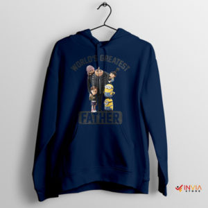 Dad of the Year Gru Despicable Me Navy Hoodie