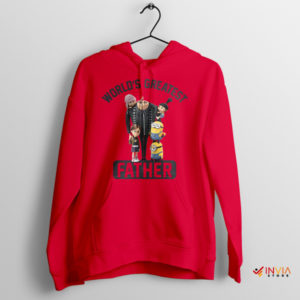 Dad of the Year Gru Despicable Me Red Hoodie