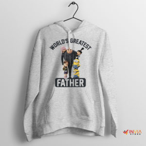 Dad of the Year Gru Despicable Me Sport Grey Hoodie