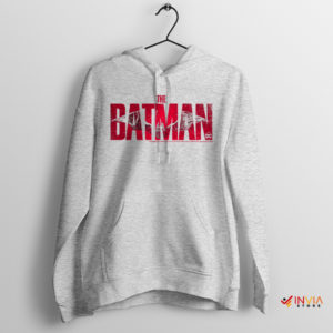 Dark Knight's Apparel The Batman Movie Sport Grey Hoodie