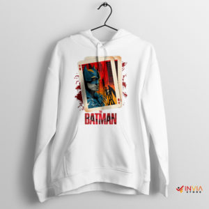 Dark Knight's Game Batman Card King White Hoodie