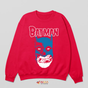 Dark Knights Misfits The Batman Red Sweatshirt