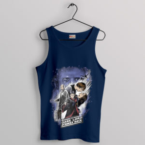 Dark Lord Voldemort Strikes Back Navy Tank Top