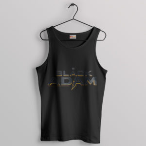 Dark Power Black Adam Movie Merch Black Tank Top