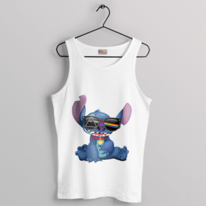 Dark Side Adventures with Stitch White Tank Top