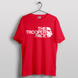 Dark Trooper Face The North Red T-Shirt