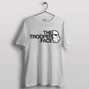 Dark Trooper Face The North Sport Grey T-Shirt