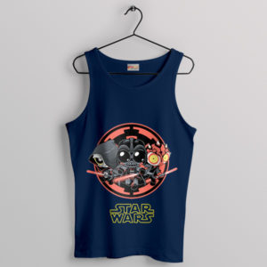 Darkening of the Powerpuff Dark Side Navy Tank Top