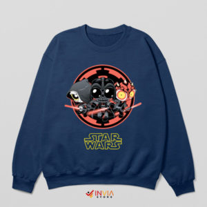 Darkness The Powerpuff Dark Side Navy Sweatshirt