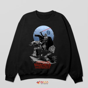 Darth Bonaparte Crossing the Alps Black Sweatshirt