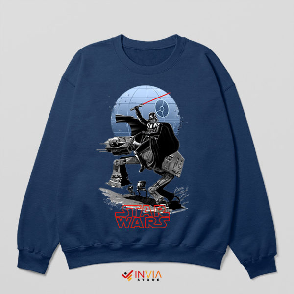 Darth Bonaparte Crossing the Alps Navy Sweatshirt