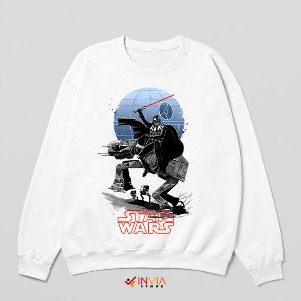 Darth Bonaparte Crossing the Alps White Sweatshirt