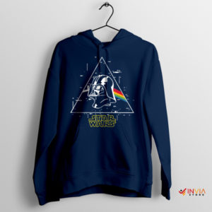 Darth Floyd on The Dark Side Navy Hoodie