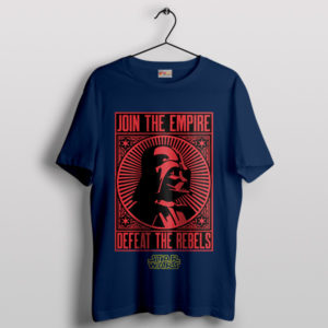 Darth Vader Empire Recruitment Navy T-Shirt