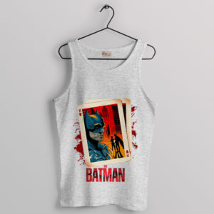 Deal with Justice Batman Card King Sport Grey Tank Top