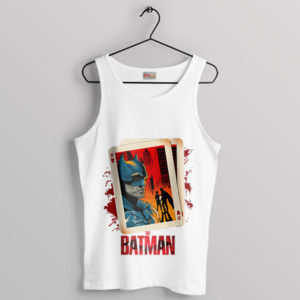 Deal with Justice Batman Card King White Tank Top