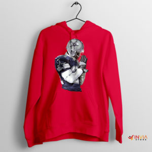 Deion Sanders Football Pray Red Hoodie