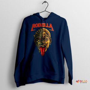 Dennis Rodman Godzilla NBA Rodzilla Navy Hoodie