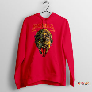 Dennis Rodman Godzilla NBA Rodzilla Red Hoodie