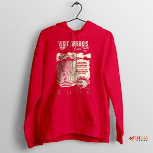 Desert World Arrakis Dune Tour Red Hoodie