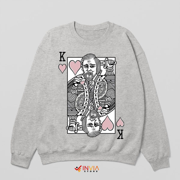 DiCaprio Django King of Hearts Sport Grey Sweatshirt