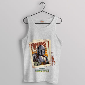 Din Djarin Mando King of Style Card Sport Grey Tank Top