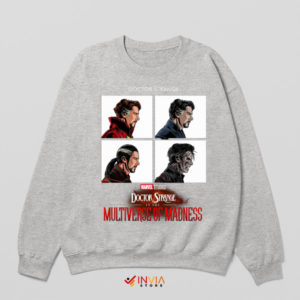 Doctor Strange 2 Demon Days Gorillaz Sport Grey Sweatshirt