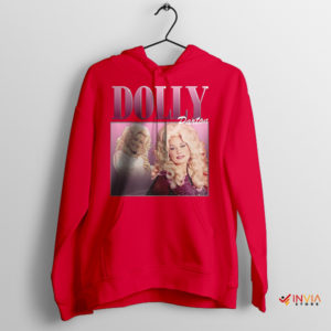 Dolly Parton Country Music Legends Red Hoodie