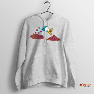 Donut-licious Fashion Homer Lover Sport Grey HoodieDonut-licious Fashion Homer Lover Sport Grey Hoodie