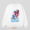 Double Trouble The Smurfs Snoopy Sweatshirt