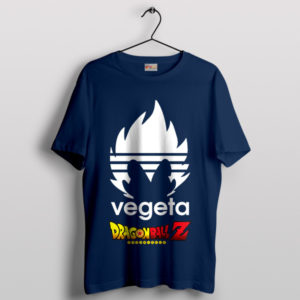 Dragon Ball Super Vegeta Adidas Navy T-Shirt