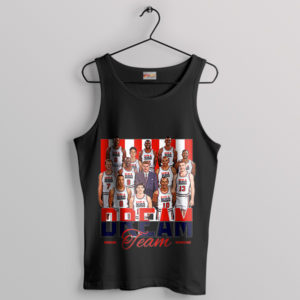 Dreaming of Gold USA Olympics 1992 Black Tank Top