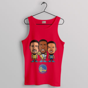 Dubs Glory Golden State Warriors Fans Red Tank Top