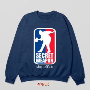 Dunder Mifflin Dunker Stanley NBA Navy Sweatshirt