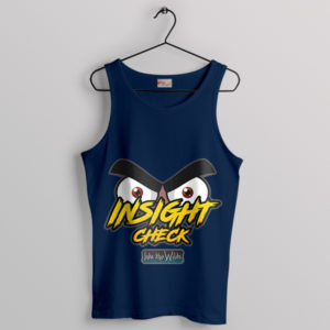 Dungeon Chic Insight Check DnD Navy Tank Top