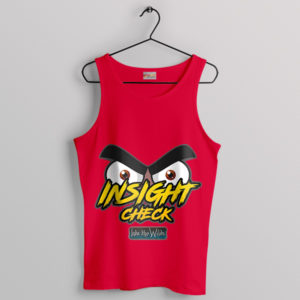 Dungeon Chic Insight Check DnD Red Tank Top