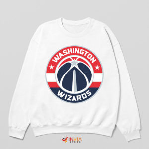 Dunk with the Wizards Washington White Sweatshirt