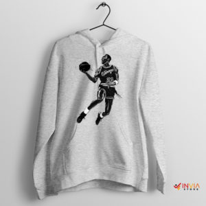 Dunking History Michael Jordan Bulls Sport Grey Hoodie