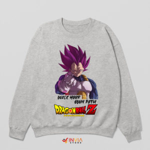 Ego of a Warrior Vegeta's Path Sport Grey Sweatshirt