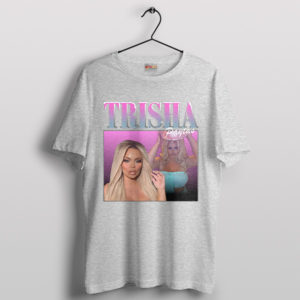 Embrace the Glam Trisha Paytas Sport Grey T-Shirt