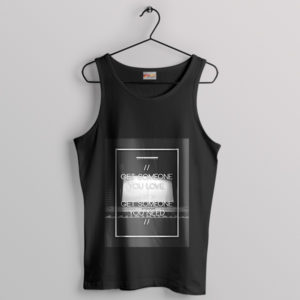 Emotions The 1975 Somebody Else Black Tank Top