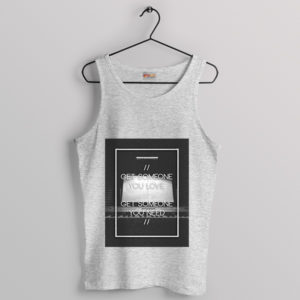 Emotions The 1975 Somebody Else Sport Grey Tank Top