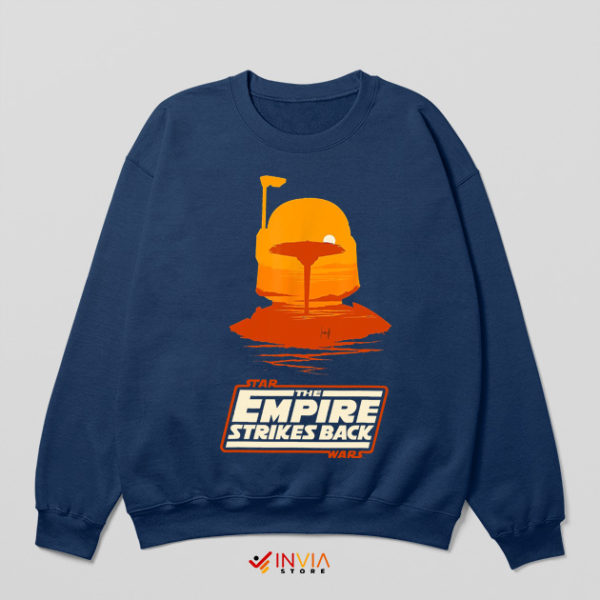 Empire Strikes Back Boba Fett Navy Sweatshirt