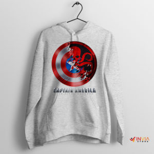 Endgame Hail Hydra Captain America Sport Grey Hoodie