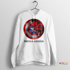 Endgame Hail Hydra Captain America White Hoodie