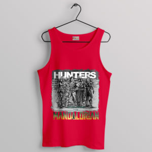 Epic Hunters Saga Mandalorian 3 Red Tank Top